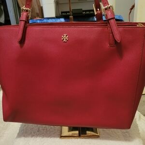 Tory Burch Cherry Red Tote